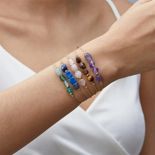 Celestial Birthstone Zodiac Bracelet